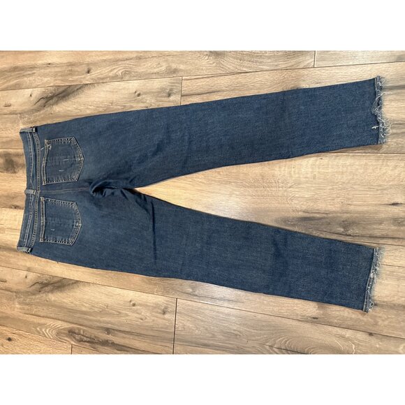 Rag & Bone Mens Distressed Slim Fit Jeans Size 32 Blue Denim Casual Wear - Picture 8 of 9